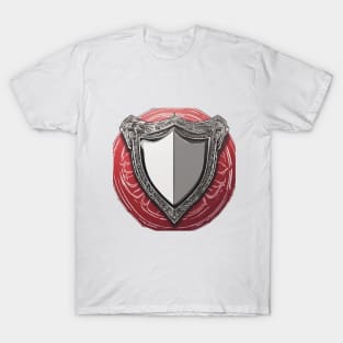 Shield Ruby Red Shadow Silhouette Anime Style Collection No. 280 T-Shirt